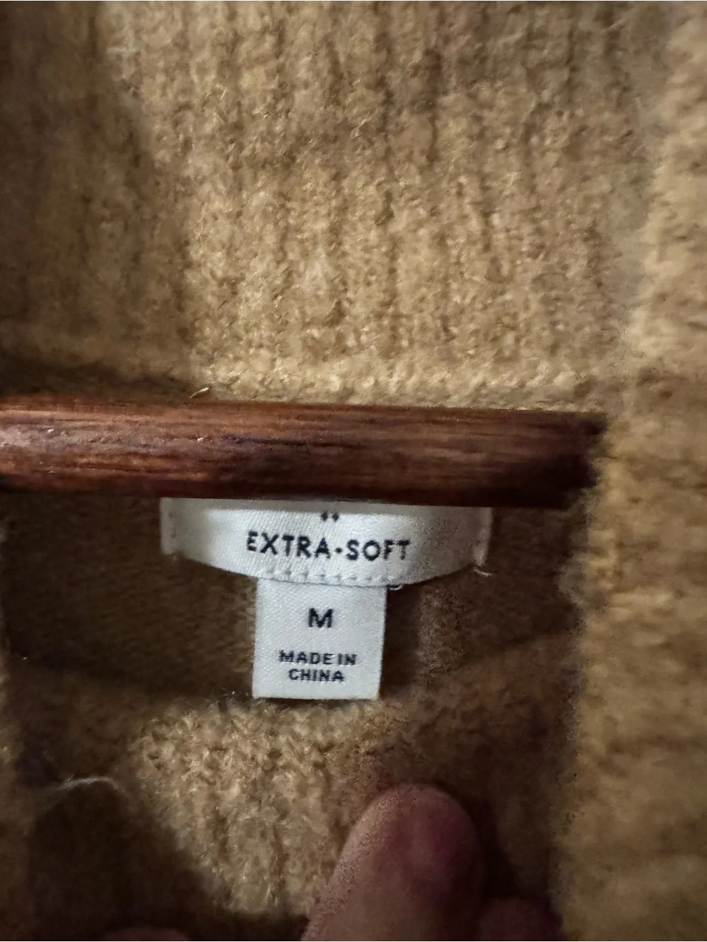 Women’s J. Crew Camel Mockneck Sweater in Extra Soft Yarn- wool and others blend